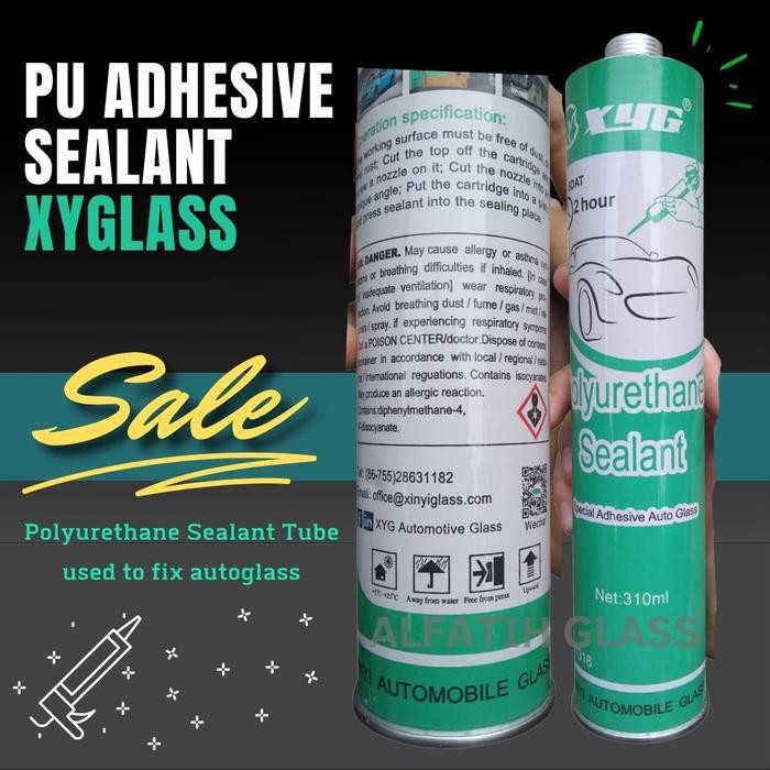 TERLARIS Lem Sealant Kaca Mobil XYG Polyurethane Tube Windshield Murah SALE