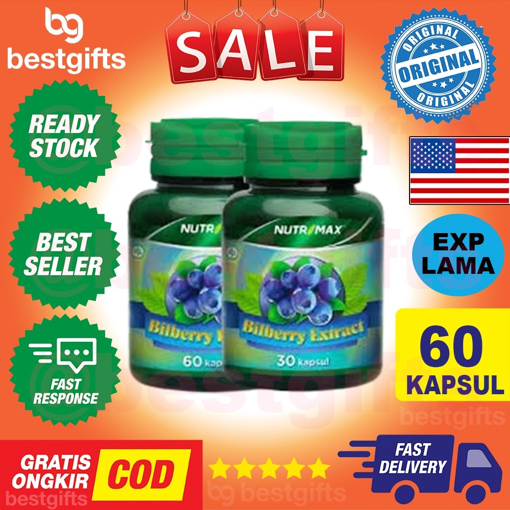 Bilberry Extract 60 Kapsul