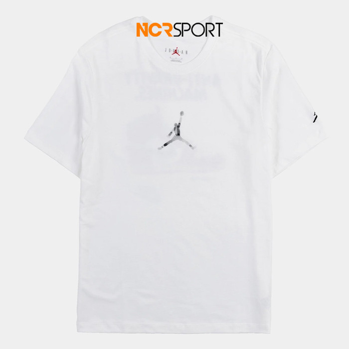 TERLARIS Baju Basket Air Jordan Anti Gravity Gfx Tee White Original Fd7029-100 SALE