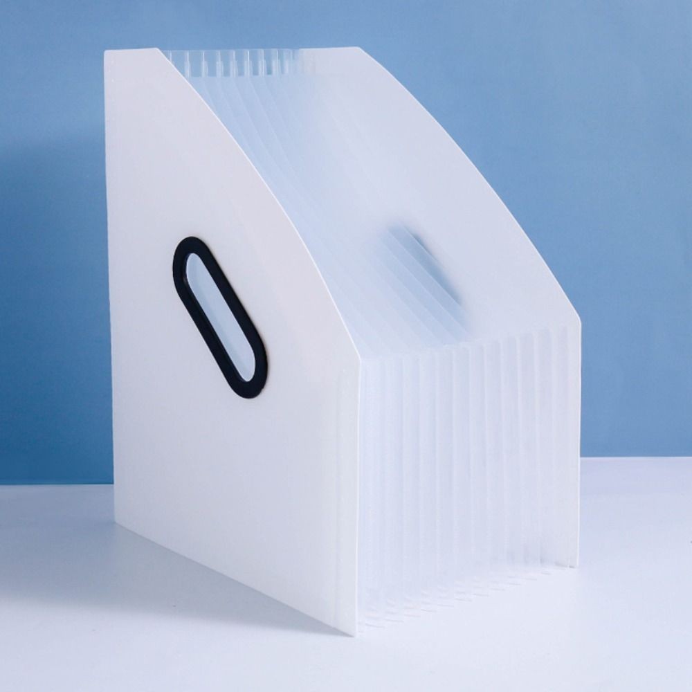 

Multi-layer 13 Pockets File Folder Portable Large Capacity A4 Expanding Organ Bag File Storage Waterproof Document Holder