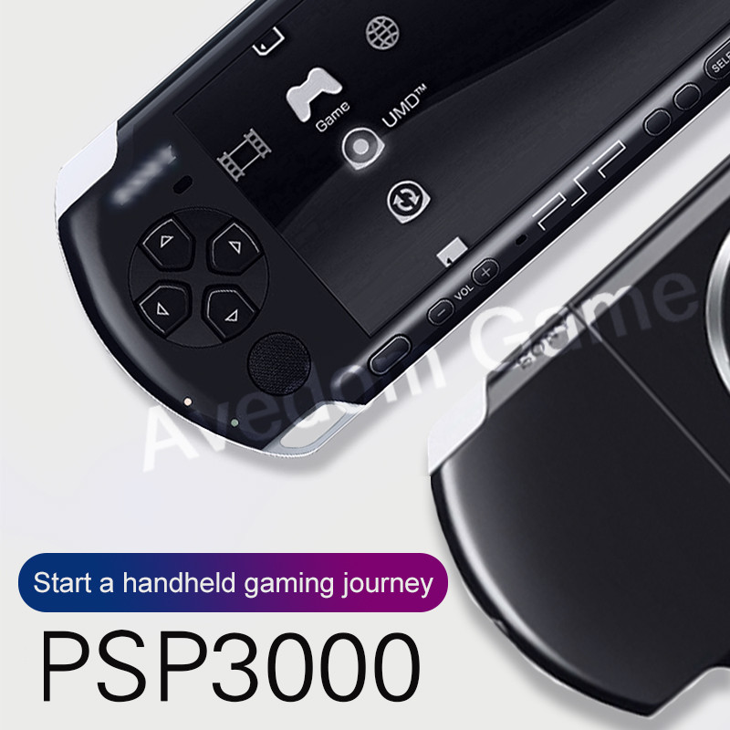 Original PSP 3000 refurbished PSP for Sony PSP Game Console handheld game console free games for  PS