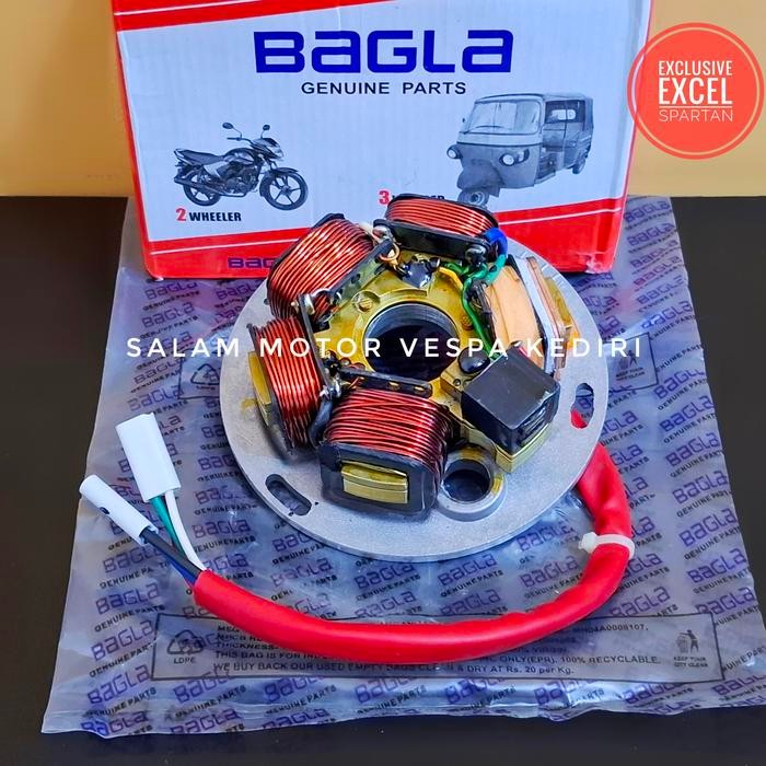 Spul Cdi Full Set Vespa Excel Exclusive Spartan Bagla Spul Pengapian Cdi Set Vespa Klasik