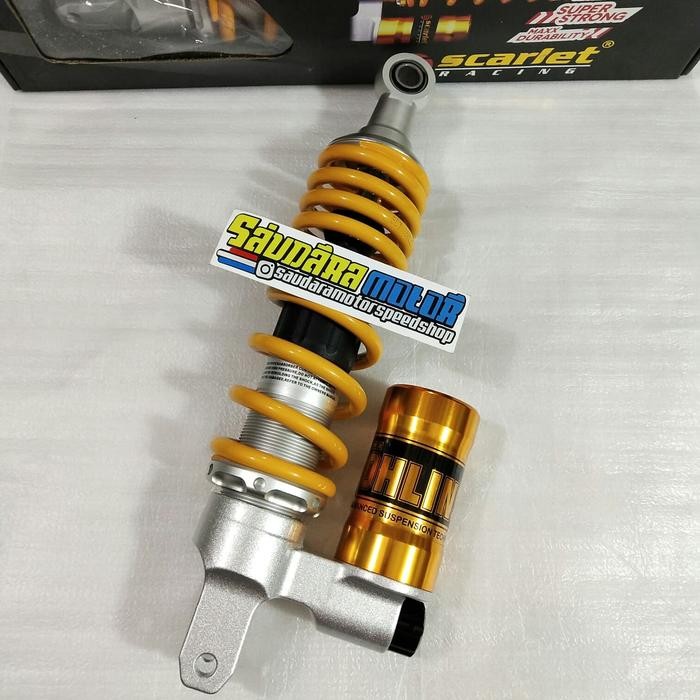 Shock Scarlet Tabung Bawah Klik Fungsi 310M Matic Honda Dan Yamaha