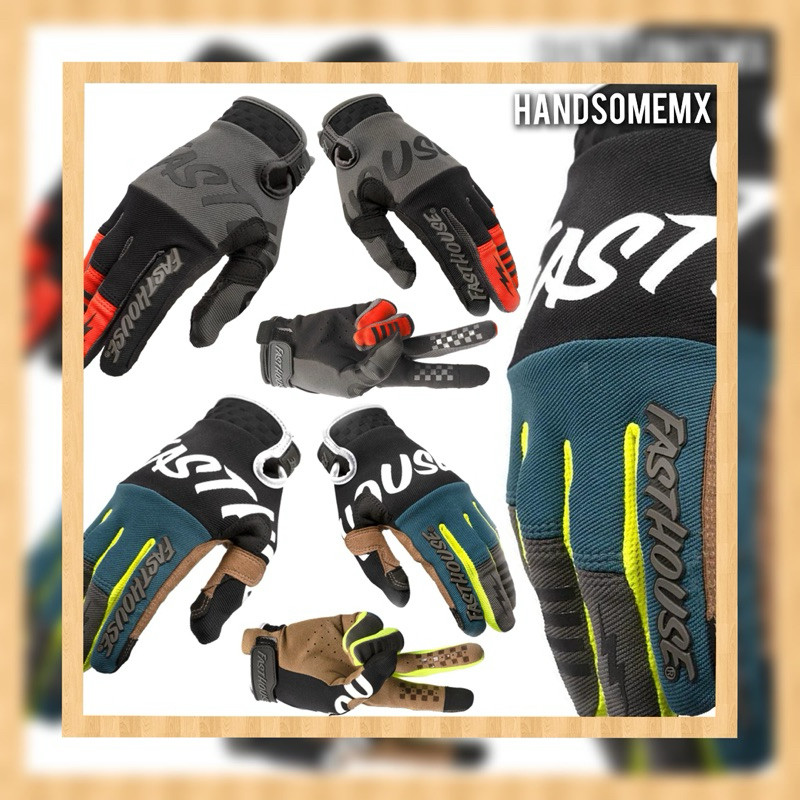 Glove Fasthouse Motocross Trail MTB Sarung Tangan Fasthouse Cross MTB Glove Motocross Fasthouse