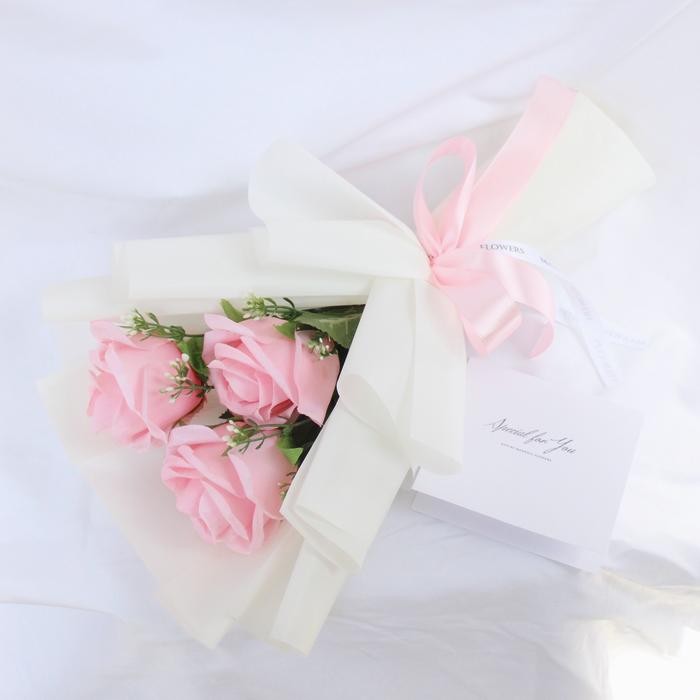 Buket Bunga Maxwell Flowers Bouquet Mawar Artificial Import
