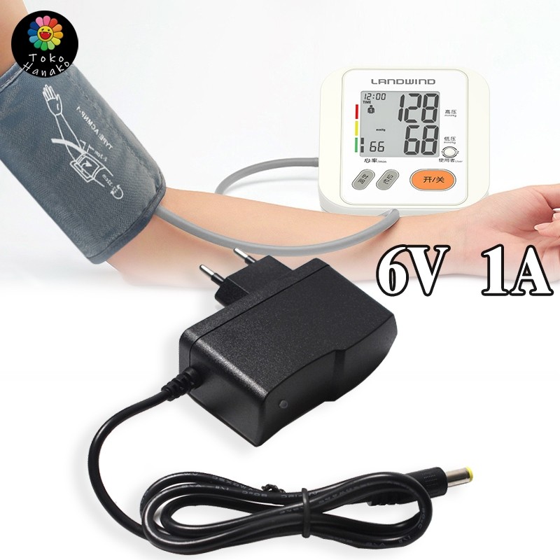 Adaptor Omron Semua Tipe Tensimeter Omron Hem Adaptor Replacement Dc 6v 6 Volt 1a Tensi Omron