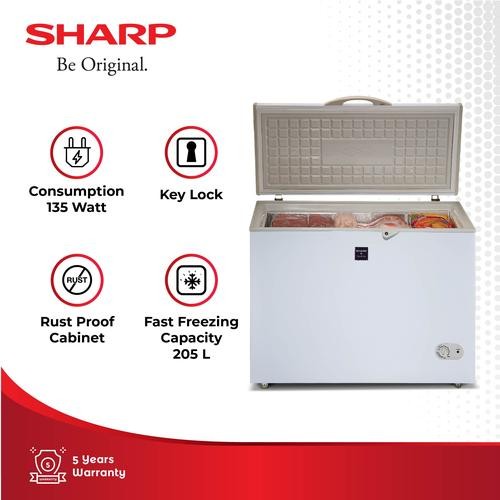 Sharp Chest Freezer FRV 200 Liter