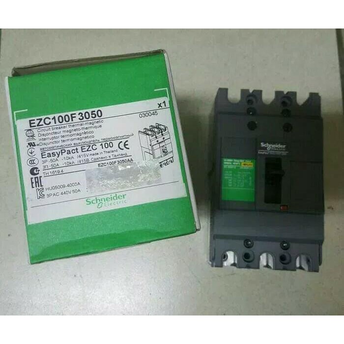 Schneider Mccb Ezc100F-10Ka/Mccb 3Phase 50A Schneider