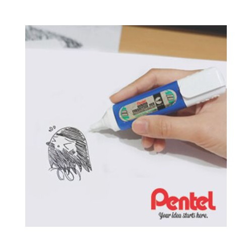 

PENTEL ZL31-W TIP EX CAIR CORRECTION PEN 12ML MURAH