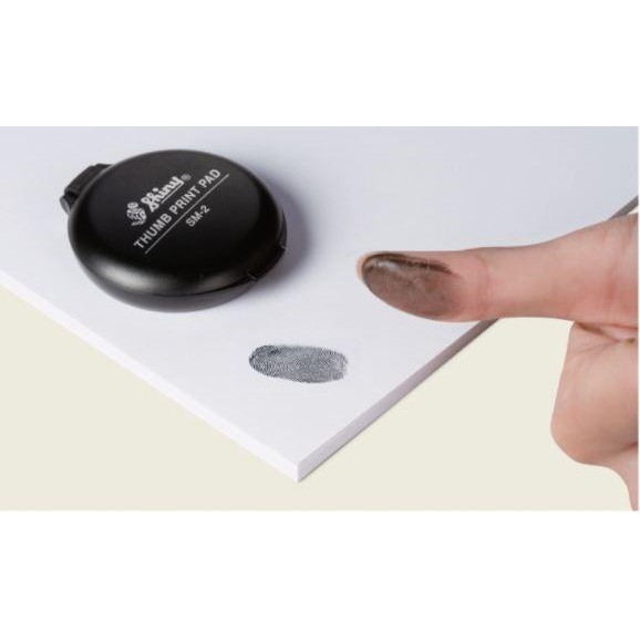 

Tkj - Stempel Sidik Jari / Thumb Print Pad Shiny Sm-2 Biru & Hitam