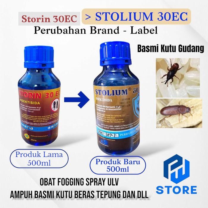 

Terlaris Obat Storin Stolium 30 Ec Pembasmi Hama Gudang Kutu Beras Buah Dll 500Ml
