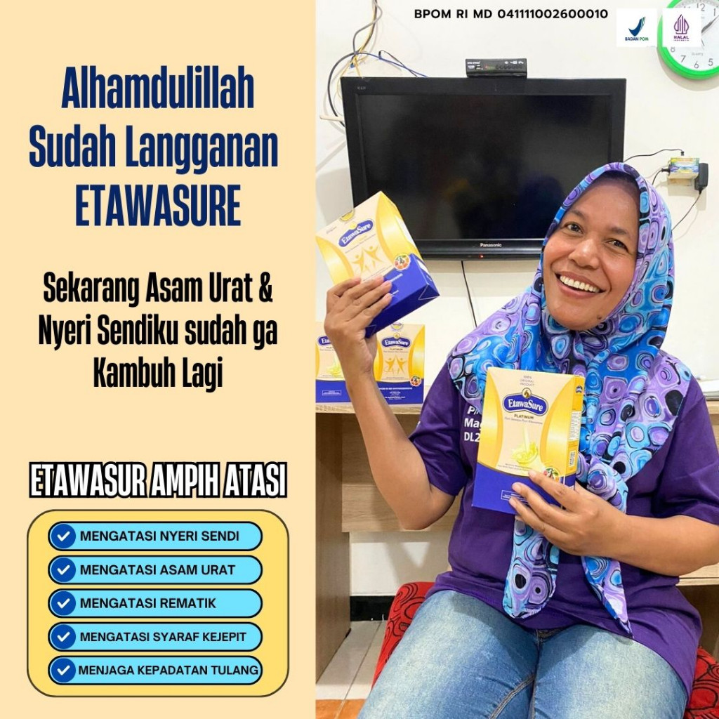 

[Paket Hemat 4 Box 1kg] Susu Kambing Etawasure - Susu Etawasure Untuk Therapy Asam Urat dan Nyeri