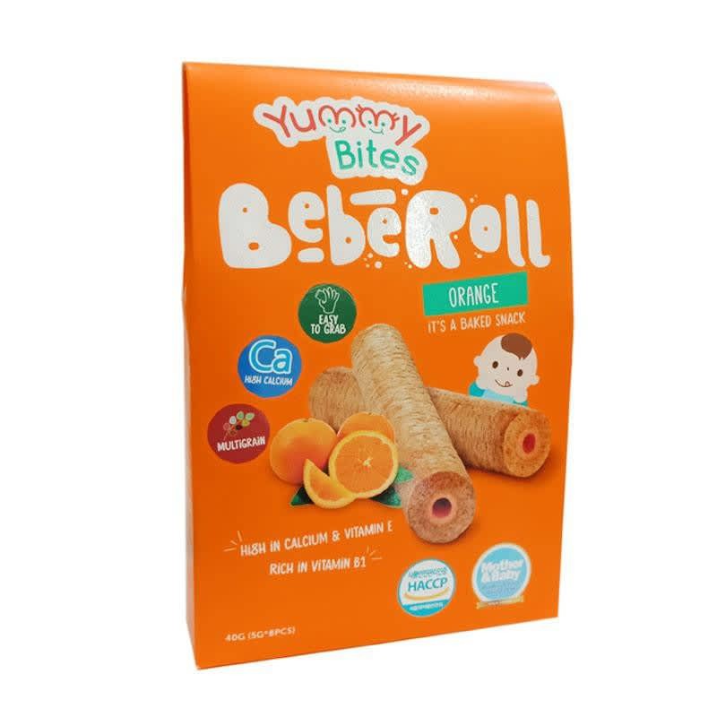 

YUMMY BITES BEBEROLL ORANGE 40 GR - RAJA SUSU