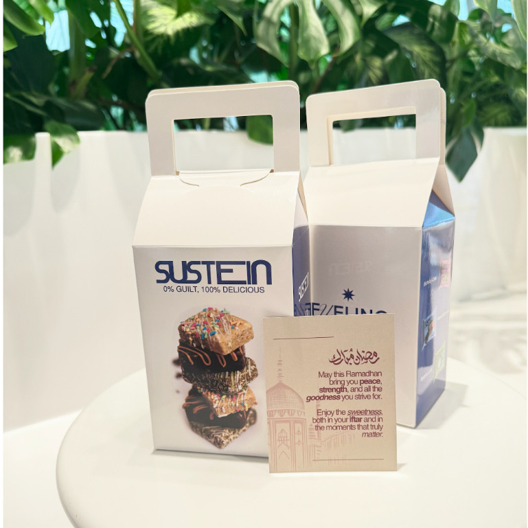 

Lovely Back - Sustein Protein Hampers Gift Box + Card