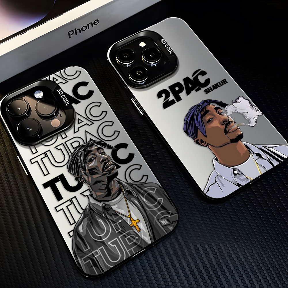 Rapper 2Pac Singer Tupac Phone Case For Iphone 16 15 14 13 12 11 Mini Pro Max X Xr Xsmax 8 7 Plus