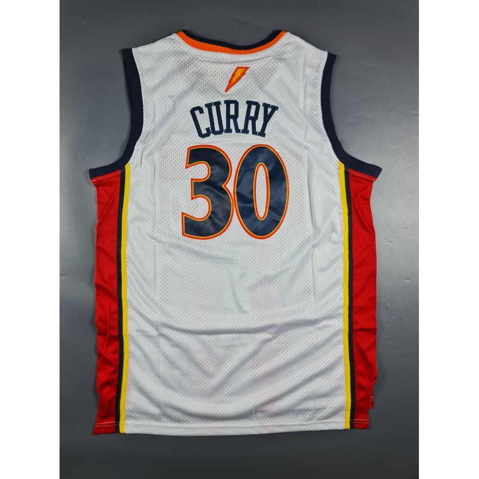Baju Jersey Basket Classic NBA Steph Curry Warriors Classic Putih