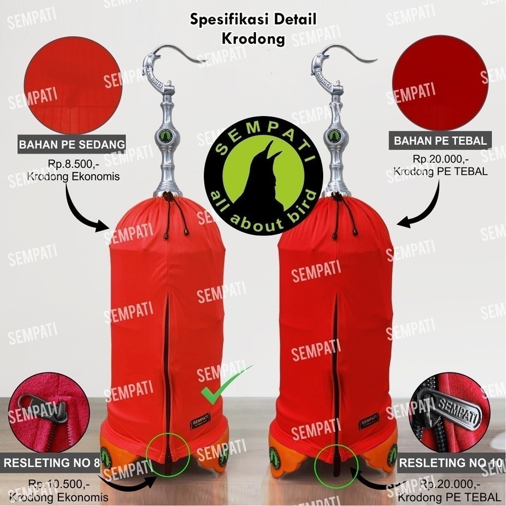 SEMPATI PLECI KERODONG SANGKAR KRODONG SANGKAR KRODONG BURUNG KRODONG PLECI BULAT KOTAK EKONOMIS