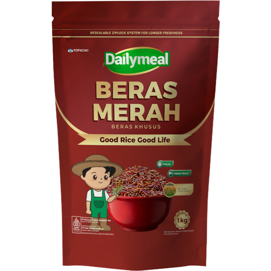 

Dailymeal Beras Merah 1 kg