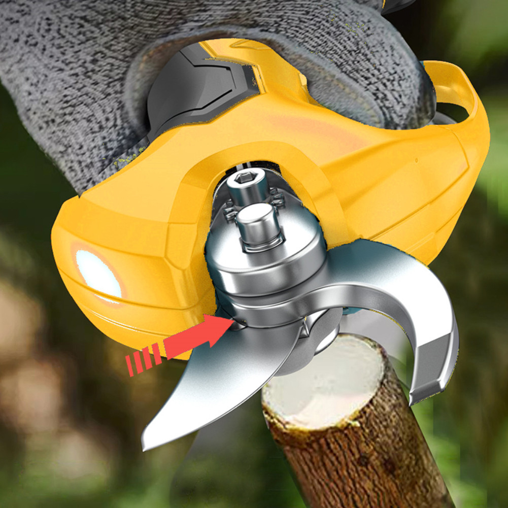 Cordless Electric Pruner Electric Pruning Shears Rechargeable Heavy Duty Power Pruner 40 Mm Pruner P