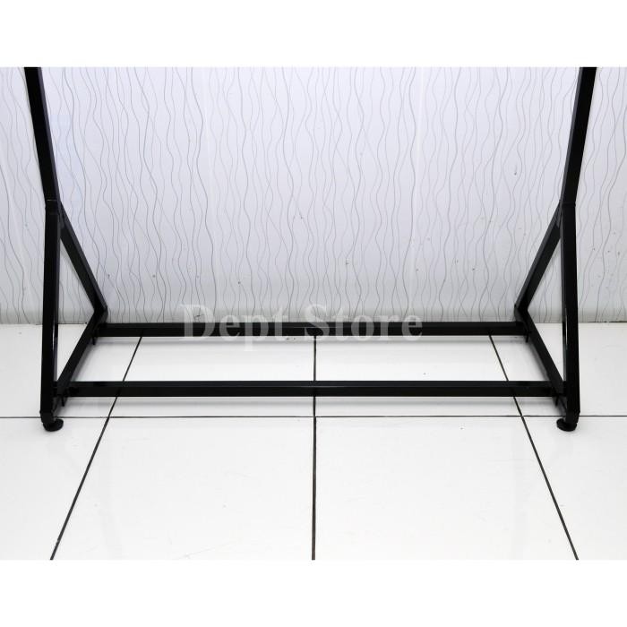 Rak Gamis 180 cm Gantungan Baju Minimalis Gawangan - Gawang Baju Celana Gitar