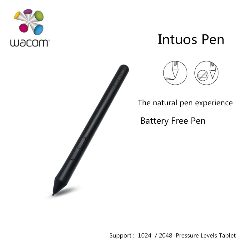 Wacom Pen 2K (LP-190-0K) for Wacom Intuos CTL-490 / 690 CTH-490 / 690 One by Wacom CTL-472 / 672  Dr