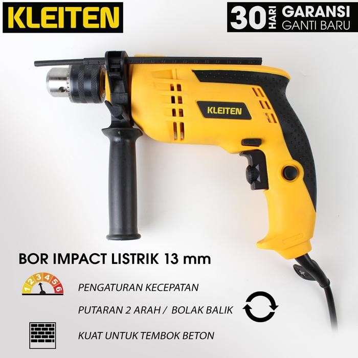 Kleiten Mesin Bor Impact 13 Mm - Bor Tembok Beton 13Mm - Bor Litrik