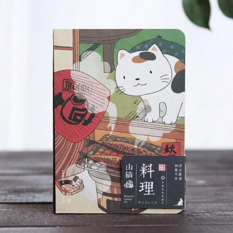 

Creative Japanese Cute Cat Notebook Planner Agenda Diary Hard Cover Weekly Monthly Planning Papers