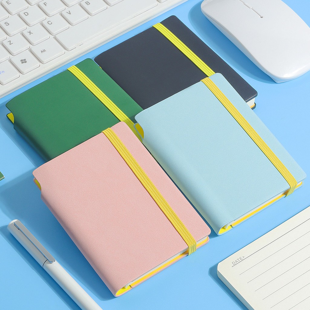 

A7 Portable Notebook With 100 Sheets/200 Pages - High-Quality Paper, Lightweight And Comfortable