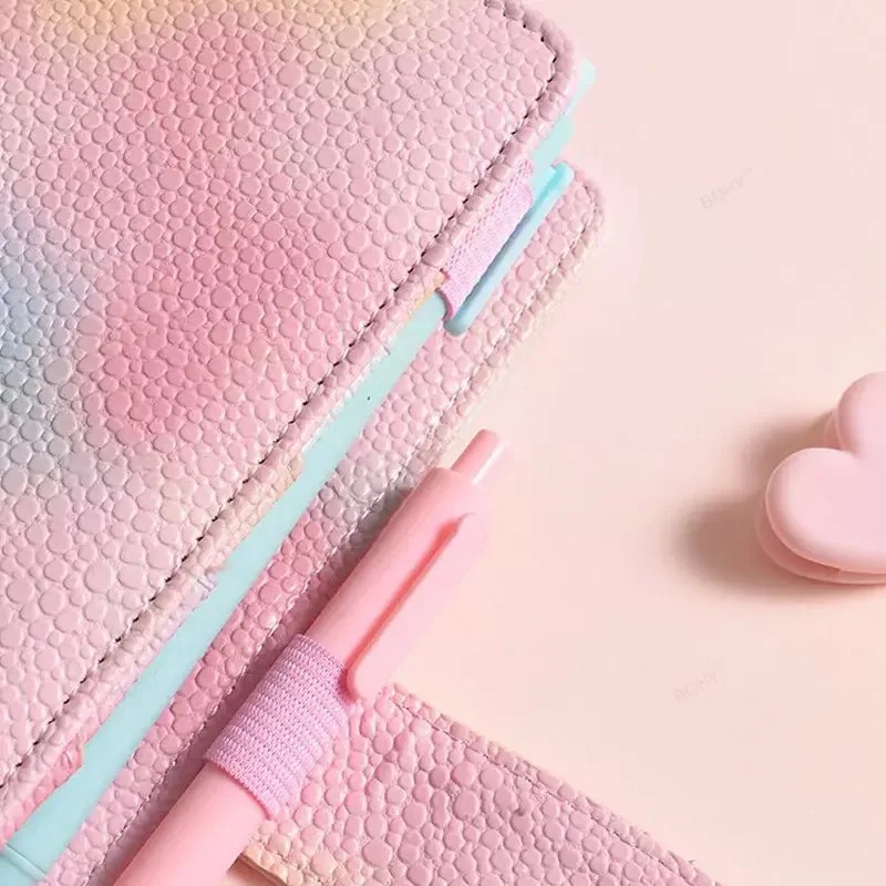 

A7 Binder Budget Pu Leather Zipper Money Saving Envelope Flip Planner Notebook Cover Folder Agenda