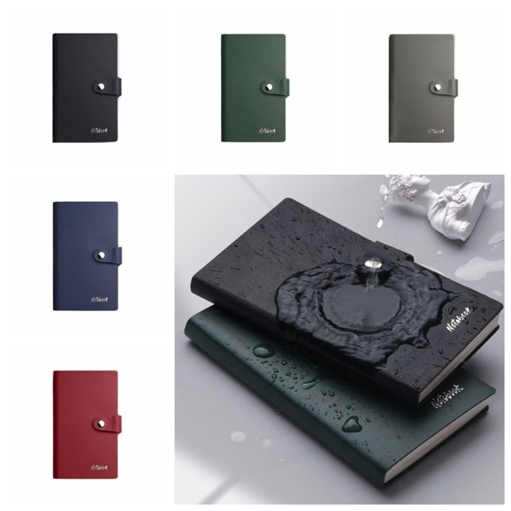 

6 Color Memo Diary Planner A7 Mini Notebook Scrapbooking Agenda Organizer Pocket Notepad Pu Cover