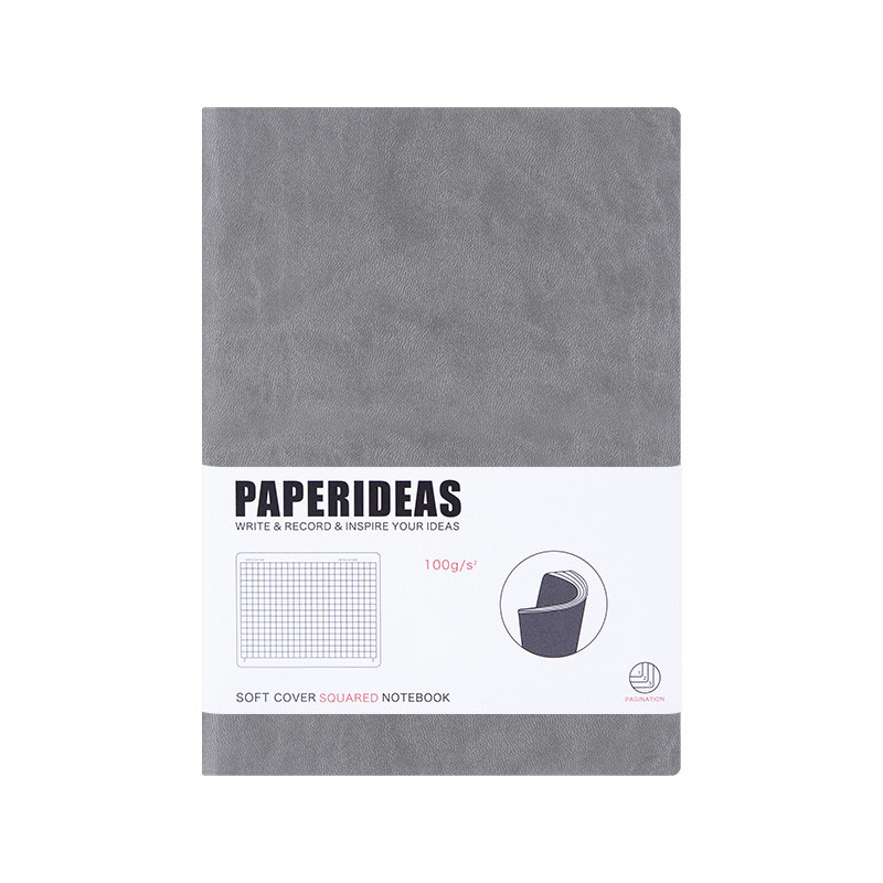 

A5 Duotone Bullet Dotted Journal Soft Cover Simple Notebook