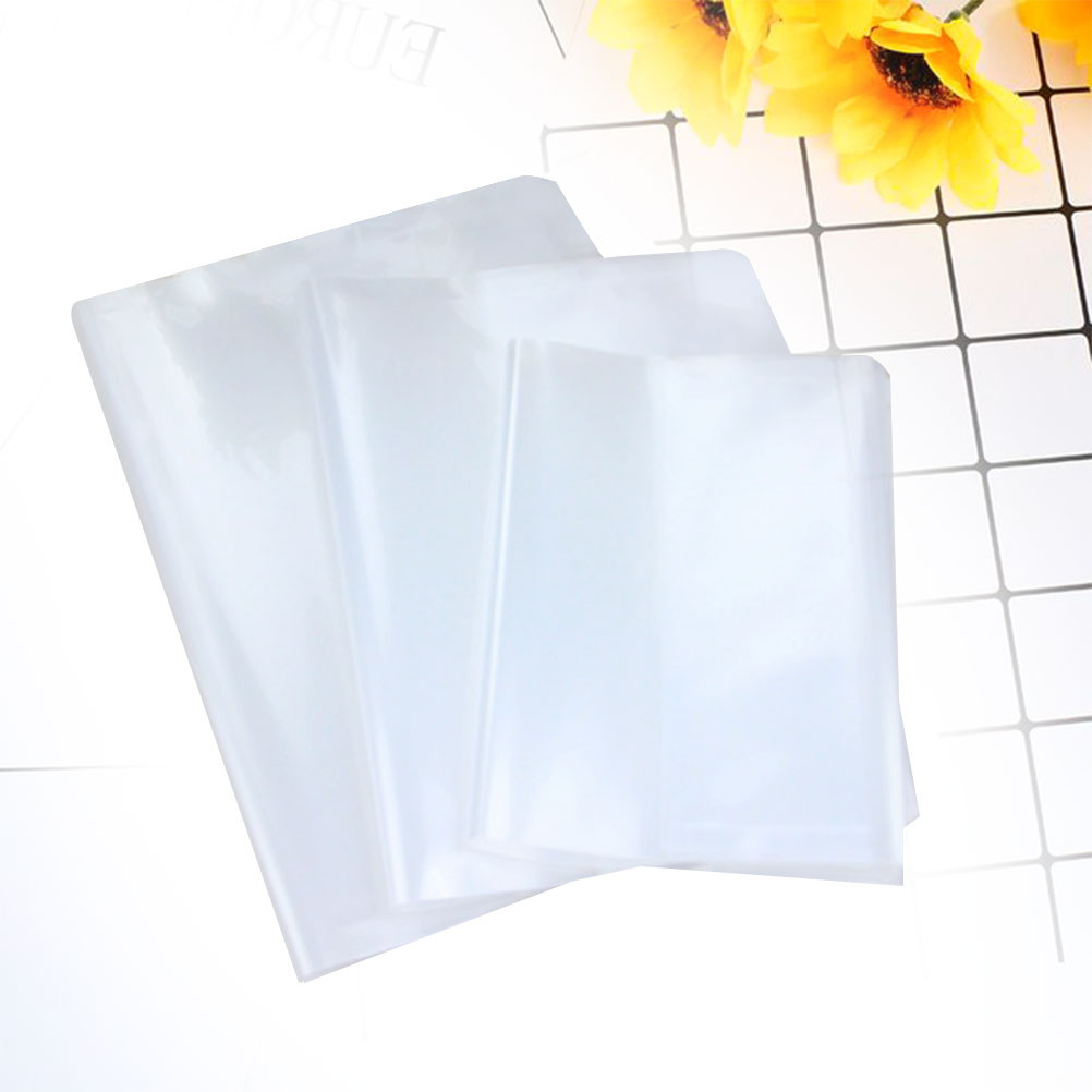 

30Pcs Book Cover Transparent Protective Clear Plastic Covers For School Textbooks Notebooks