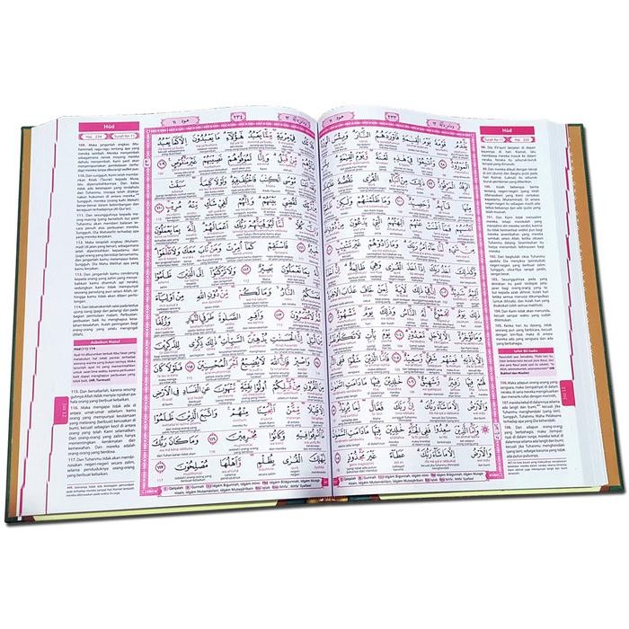 Al Quran Jumbo Al Khobir A3 Lansia Alquran Besar Latin Perkata 27X37 Gratisongkir
