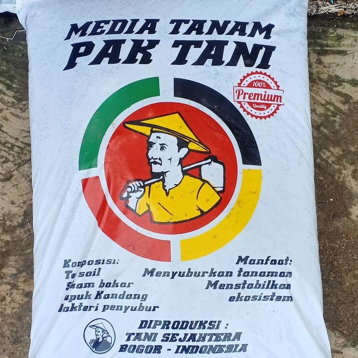 PUPUK MEDIA TANAM PAK TANI PREMIUM 15KG//MEDIA PAK TANI BESAR