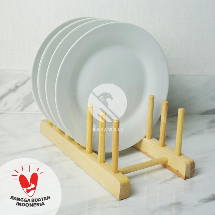 Tempat Piring Kayu Pinus