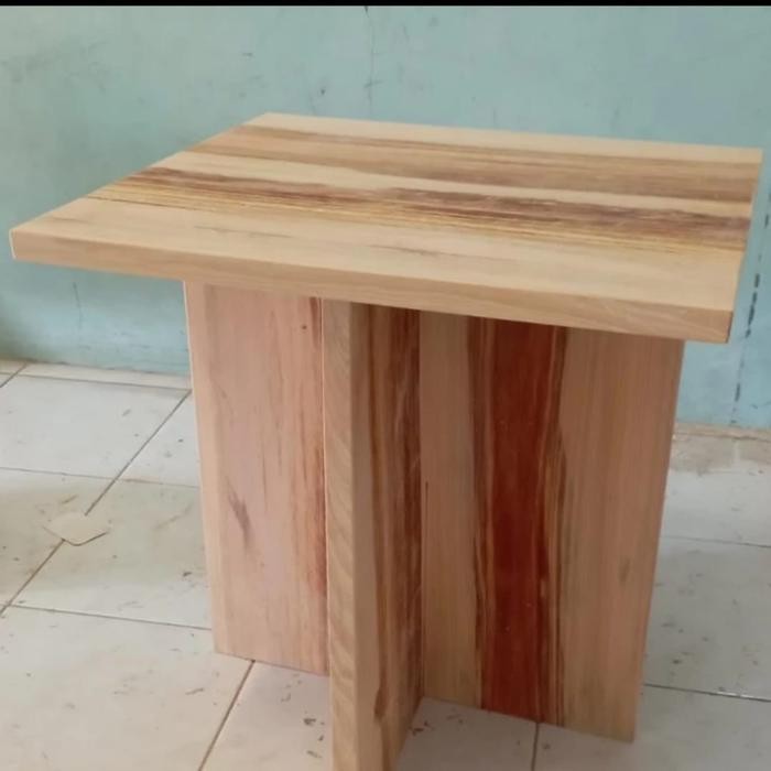 daun meja kayu top table Pine baru. bukan jati Belanda bekas palet gjah