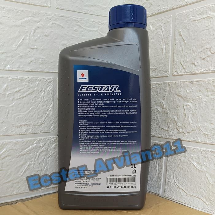 Terlaris Suzuki Ecstar At Oil Aw-1 (Oli Transmisi Matic) Ertiga, Xl7, All New Baleno, All New Grand