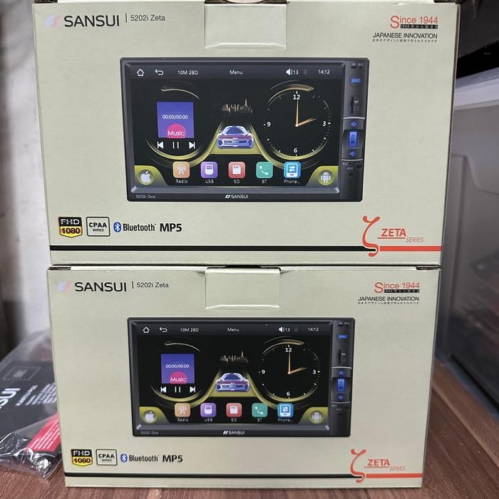 Terlaris Head Unit Deckless Sansui 7 Inch Sa5201I Support Apple Carplay Ongkir Termurah