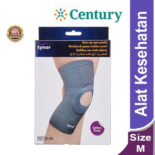 TYNOR KNEE  OPEN PATELLA SIZE M / KNEE ALAT BANTU / CEDERA