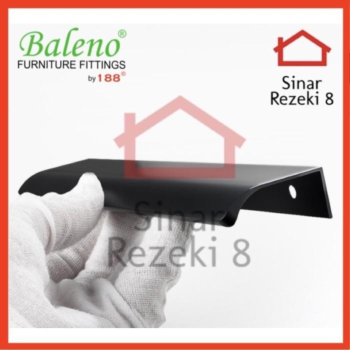 Handle Tarikan 6603 Hitam 1 METER / Laci Pintu Lemari Minimalis Knob gjah