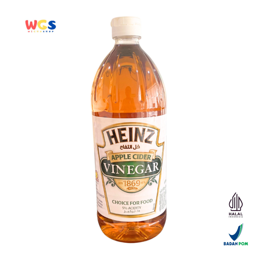 

READYY! Heinz Apple Cider Vinegar 946ml - Cuka Apel Murni untuk Kesehatan dan Kuliner