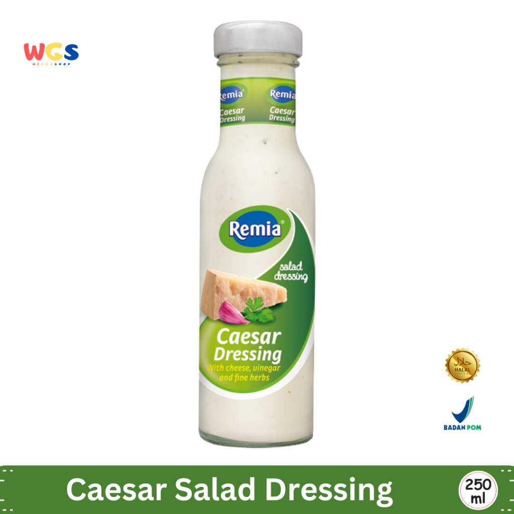 

READYY! Remia Caesar Salad Dressing 250ml Saus Salad Krim Keju dan Rempah Lembut Siap Pakai untuk