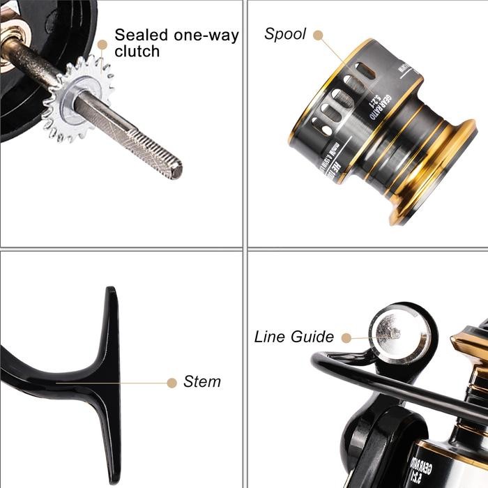 PREMIUM Joran Pancing Set pancing 1 set lengkap kuat / Umpan Serat Karbon Tongkat Pancing Joran