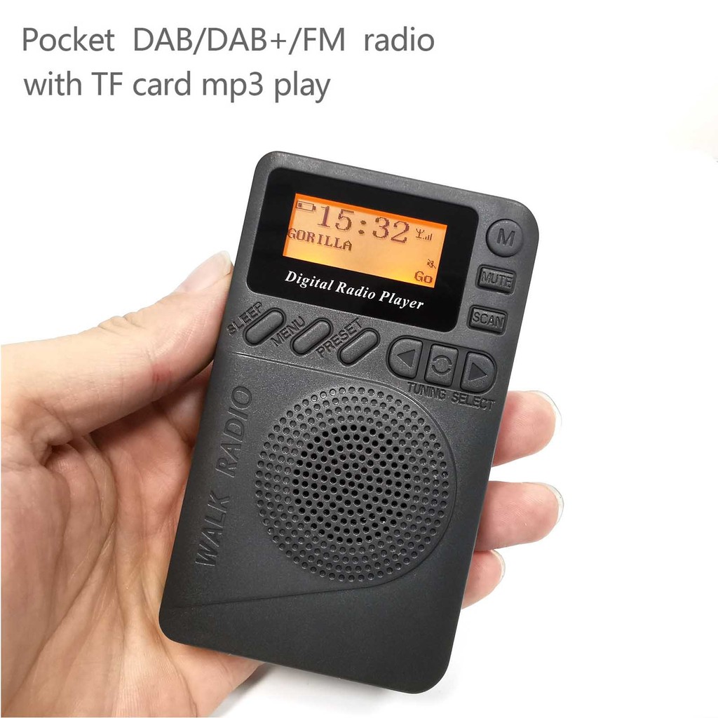 DAB/DAB+ Digital Radio Player DAB receiving FM Reception MP3 Player