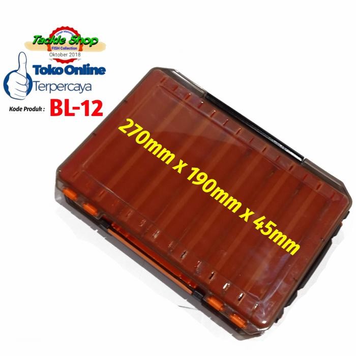 PREMIUM Box Kotak Umpan Minnow Lure Besar Import BL-12