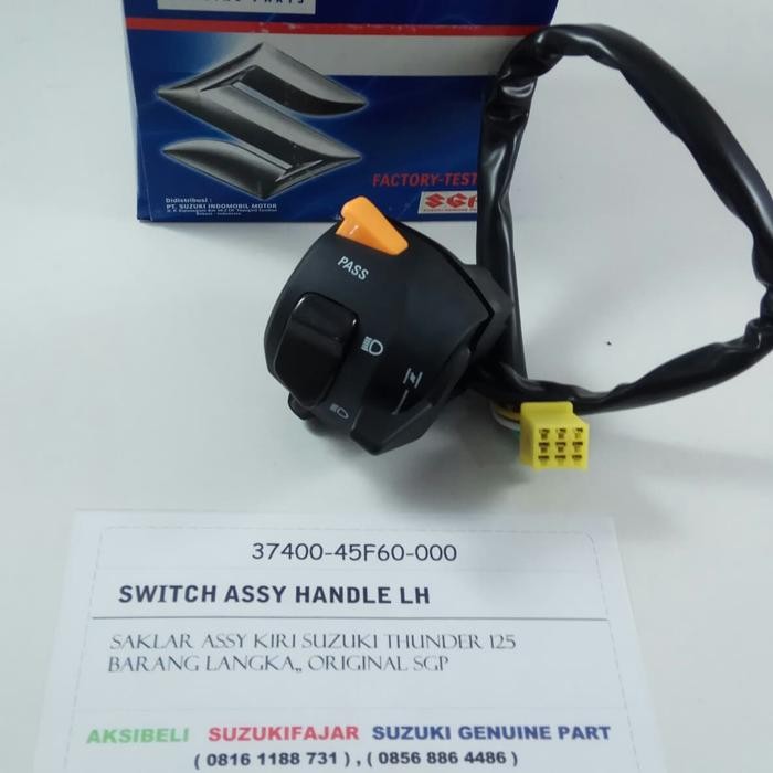 PREMIUM Saklar Assy KIRI Thunder 125 ori SGP