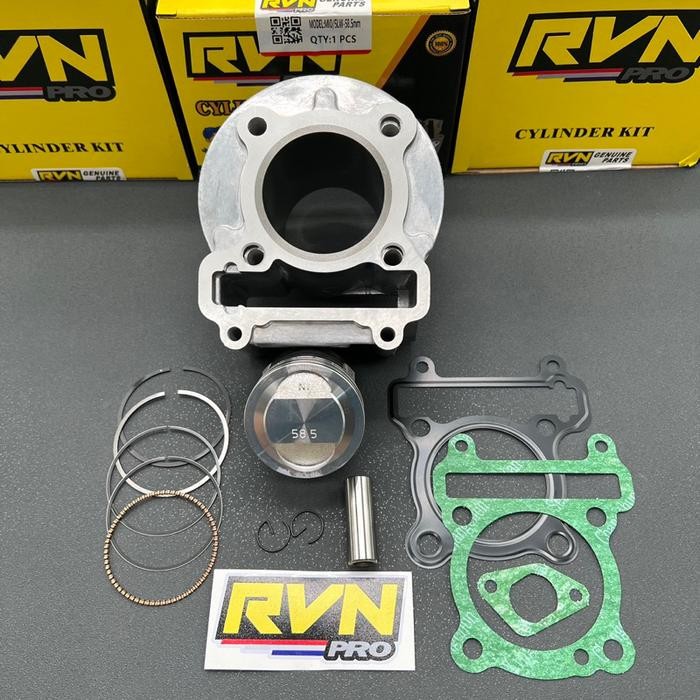 PREMIUM BLOK SEHER BORING PAKET BOREUP MIO MIO SOUL NOUVO 58,5 58 54 MM ORIGINAL RVN THAILAND FREE