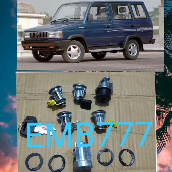 PREMIUM kunci kontak set kunci laci kunci pintu kijang 5k super