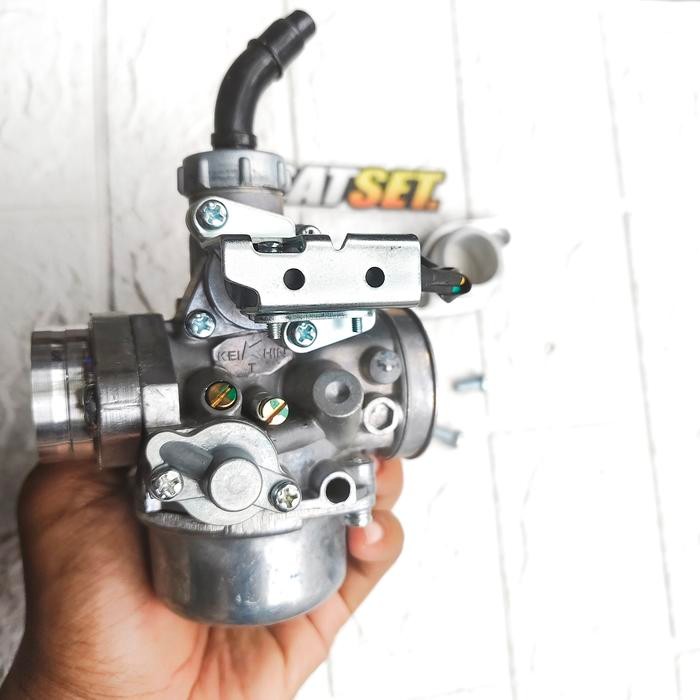 PREMIUM Paket Karburator Karisma/Supra 125 Plus Adaptor Spin Skydrive Skywave