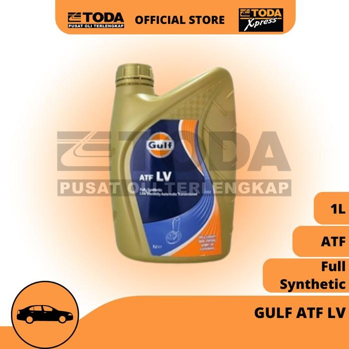 PREMIUM Gulf ATF LV 1L Oli Transmisi Matic Full Synthetic Original Oli Matic